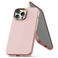 iPhone 13 Pro Case Lemontti Regular Silicon Sand Pink