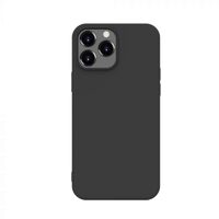 Husa iPhone 14 Pro Lemontti Silicon Soft Slim Black