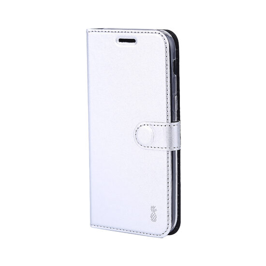 Husa Samsung Galaxy A3 (2017) Lemontti Book Metalic Argintiu