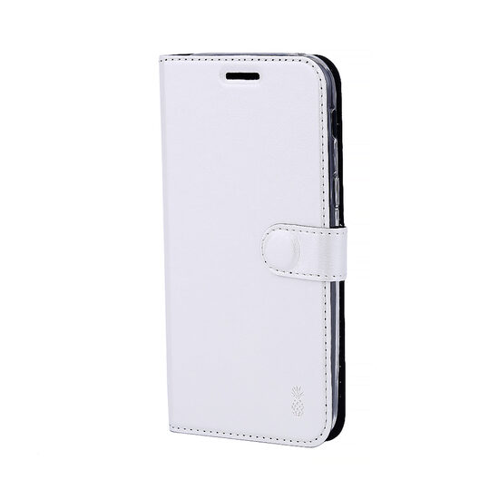 Husa Samsung Galaxy A3 (2017) Lemontti Book Metalic Alb