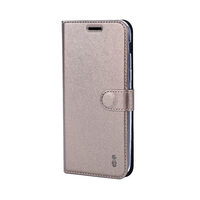 Husa Samsung Galaxy A3 (2017) Lemontti Book Metalic Bronz