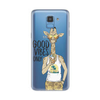 Husa Samsung Galaxy J6 (2018) Lemontti Silicon Art Good Vibes