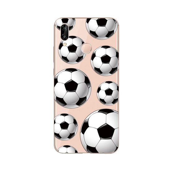 Husa Huawei P20 Lite Lemontti Silicon Art Football