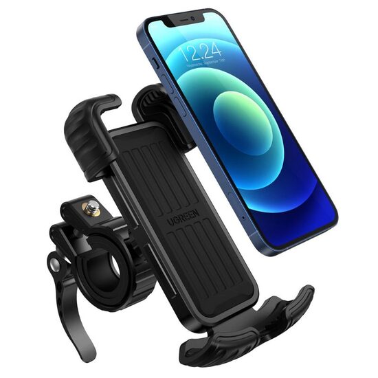 Ugreen Black Bicycle Phone Holder (360 degree rotation, handlebar grip)