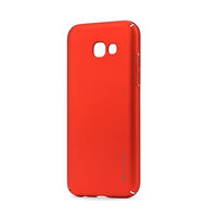 Carcasa Samsung Galaxy A5 (2017) Meleovo Metallic Slim 360 Red (culoare metalizata fina)