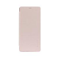 Husa Samsung Galaxy Note 8 Meleovo Smart Flip Rose Gold (spate mat perlat si fata cu aspect metalic)
