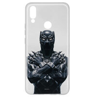 Husa Huawei P Smart (2019) / Honor 10 Lite Marvel Silicon Black Panther 012 Clear