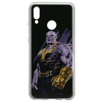 Husa Huawei P Smart (2019) / Honor 10 Lite Marvel Silicon Thanos 003 Black