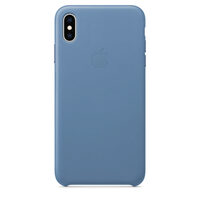 Husa Original iPhone XS Max Apple Leather Cornflower