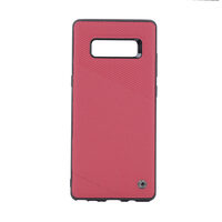 Carcasa Samsung Galaxy Note 8 Occa Exquis Car Red (margini flexibile, placuta metalica integrata)