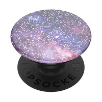 Suport Stand Adeziv Popsocket PopGrip Premium pentru telefon, Glitter Nebula
