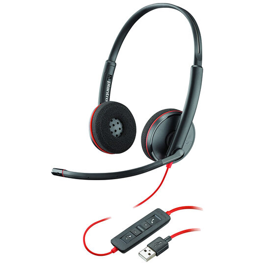 Casti USB Plantronics Stereo BlackWire C3220