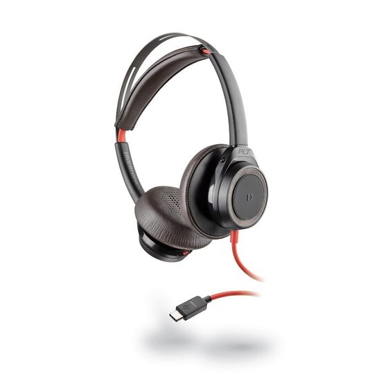 Casti Type-C Plantronics Stereo BlackWire 7225, BW7225 Black