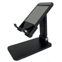 Suport Lemontti Birou pentru Telefon si Tableta Negru