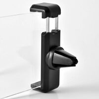 Suport Universal Procell Auto Negru cu sistem de prindere la ventilatie