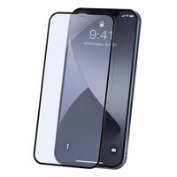Folie iPhone 12 Mini Baseus Curbata Full Screen Anti-Bluelight Black