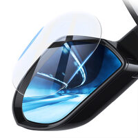 Folie Auto Baseus 135x95mm Rezistenta La Ploaie Pentru Oglinzi Laterale Clear