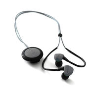 Casti Boompods Sportpods Race Dark Grey (in-ear, bluetooth, clip-on remote control, sweat resistant)