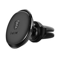 Suport Baseus Auto Magnetic Air Vent Black (rotatie 360, cable clip, prindere la sistemul de ventil