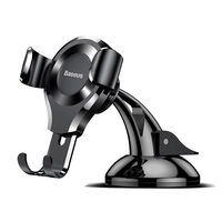 Suport Baseus Auto Osculum Type Gravity Black (cu ventuza)