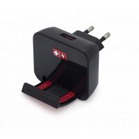 Incarcator Retea Swiss Charger USB Negru 1A
