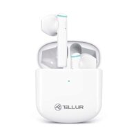 Casti True Wireless Bluetooth Tellur Aura, White
