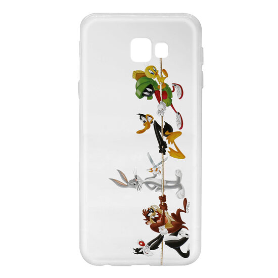 Husa Samsung Galaxy J4 Plus Looney Tunes Silicon Looney Tunes 009 Clear