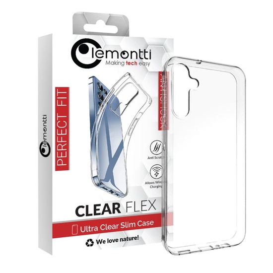 Lemontti Silicone Case Samsung Galaxy A14 5G Transparent