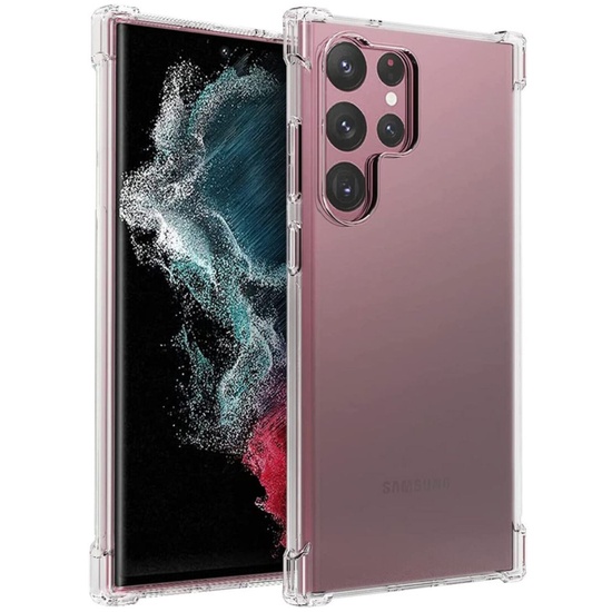 Devia Husa Shark Series Shockproof Samsung Galaxy S23 Ultra Clear Case