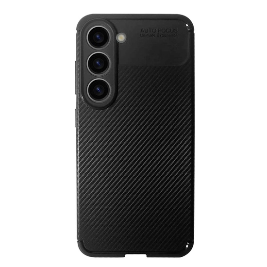 Devia Husa Carbon Fiber Texture Shockproof Samsung Galaxy S23 Plus Black