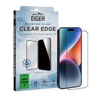 Eiger Folie Sticla 3D Mountain Glass GRS iPhone 16 / 15 / 14 Pro Clear