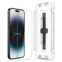 Spigen Folie Glass GLAS.tr EZ Fit iPhone 14 Pro Clear, set of 2, mounting kit