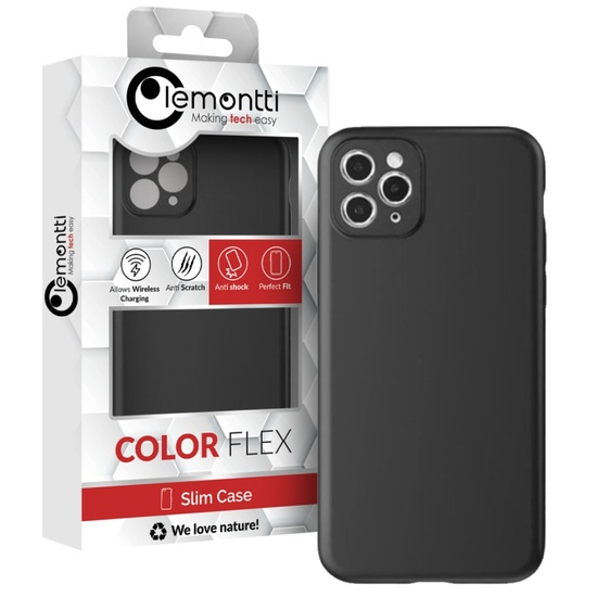 Lemontti Husa Silicon Soft Slim Oppo A78 5G Negru