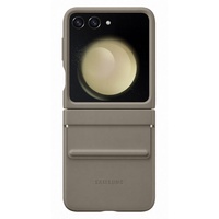 Samsung Husa Originala Flap Leather Cover Samsung Galaxy Z Flip5 Etoupe