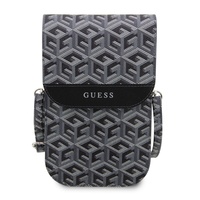 Guess Geanta pentru Telefon GCube Stripes Negru