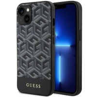 Guess Husa GCube Stripes MagSafe iPhone 14 Negru