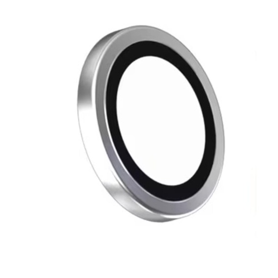 Devia Folie Sticla Camera Peak Series iPhone 15 Pro / 15 Pro Max pachet de 3 buc Gri