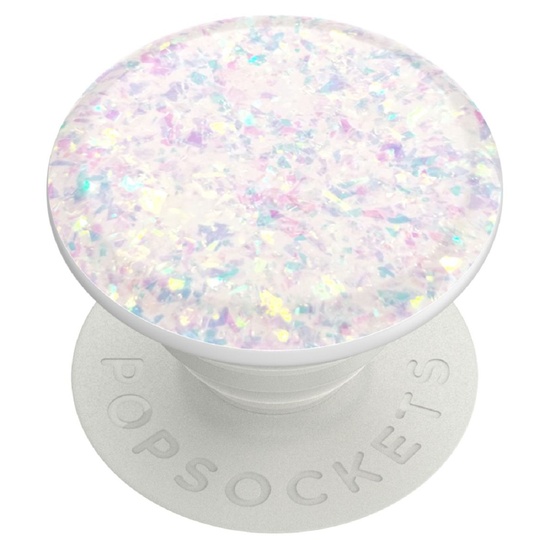 Popsockets Suport PopGrip Iridescent Confetti White