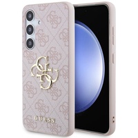 Guess Husa PU 4G Metal Logo Samsung Galaxy S24 Roz
