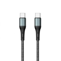 Prestico Cablu T10 Type-C la Type-C Fast Charge, PD, 60W, 1m, Negru