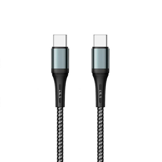 Prestico Cablu T10 Type-C la Type-C Fast Charge, PD, 60W, 1m, Negru