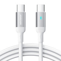 Joyroom Cablu Type-C la Type-C Fast Charging ,100 W, 1,2m Alb