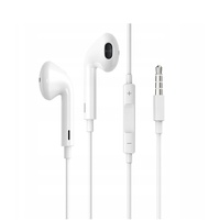 Prestico Casti In-Ear HF3 Jack 3.5mm Alb