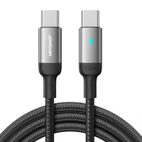 Joyroom Cablu Type-C la Type-C Fast Charging 100 W, 1,2m Negru -T.Verde 0.18 lei/buc