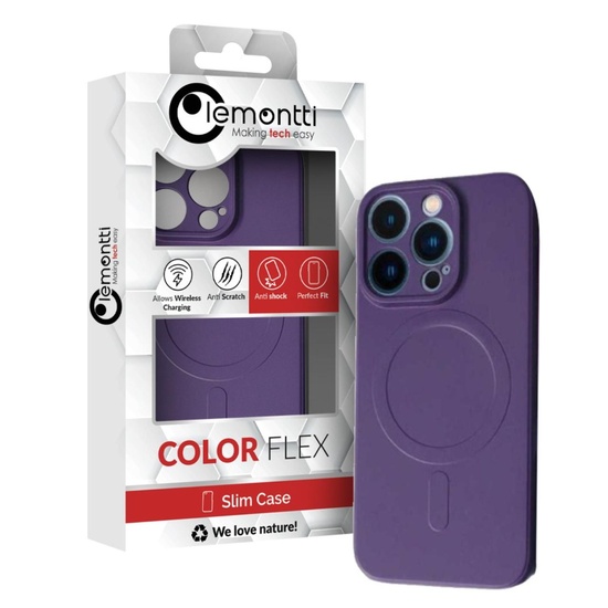 Lemontti Husa Silicon iPhone 15 Pro Max MagSafe Mov