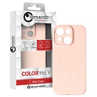 Lemontti Husa Silicon iPhone 15 Pro Max MagSafe Roz