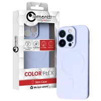 Lemontti Husa Silicon MagSafe iPhone 15 Pro Lila