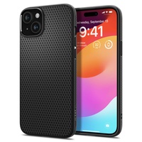 Spigen Husa Liquid Air iPhone 15 Matte Black