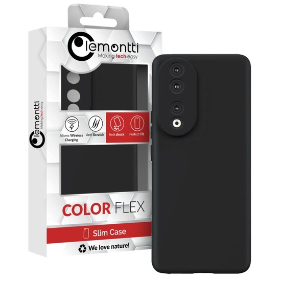 Lemontti Husa Matt Case Honor 90 Negru