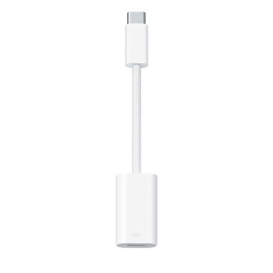 Apple Adaptor Original Type-C la Lightning White